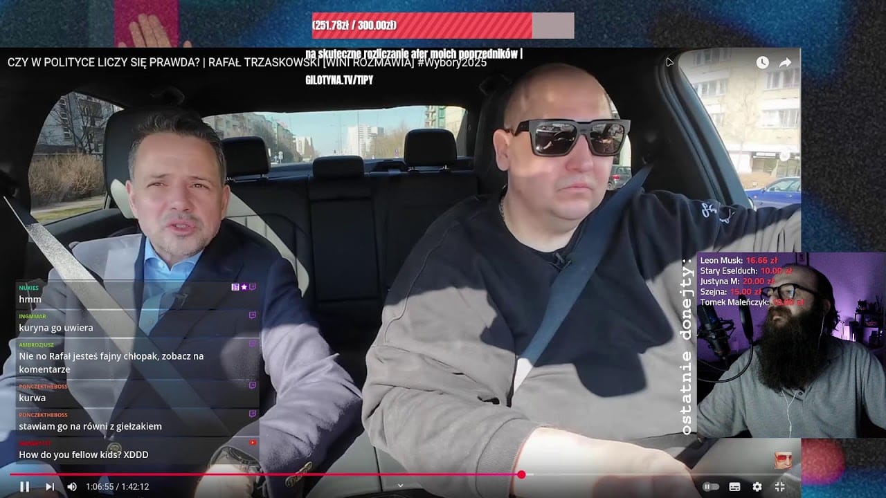 Tajny stream o tym, skąd się wziął rafał trzaskowski